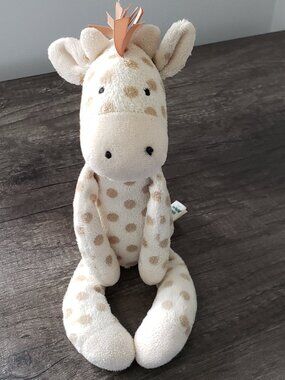 Little Jellycat London Georgie Giraffe 11" Plush Rattle - Retired